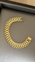 Cargar imagen en el visor de la galería, Pulsera Rolx 15mm Oro 10k
