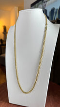Cargar imagen en el visor de la galería, Cadena Cubana 5mm Oro 10k
