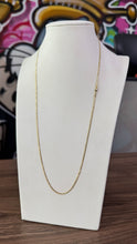 Cargar imagen en el visor de la galería, Cadena Italiana lisa 2mm Oro 10k Sólida
